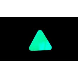 Trojúhelník (10 kusů) - Fotoluminiscenční značení