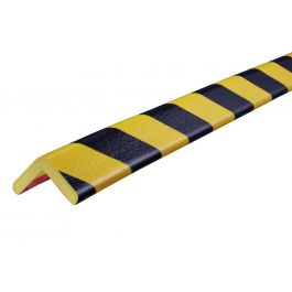 Pěnový chránič rohů Knuffi, typ H – žluto-černý – 5 metr