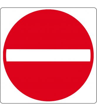 Podlahový piktogram „Zákaz vstupu“