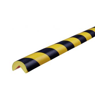 Pěnový chránič rohů Knuffi, typ A – žluto-černý – 5 metr