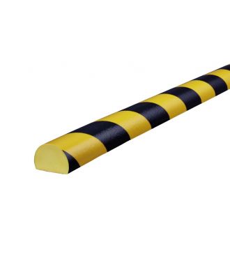 Pěnový chránič Knuffi pro rovné povrchy, typ C – žluto-černý – 5 metr